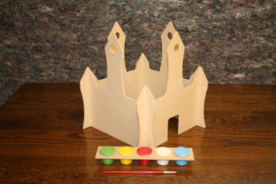Self assembly and paint castles