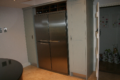 Tall kitchen cupboards